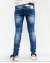 Джинсы мужские RITTER синие с ремнем 8029 - фото 3