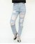 Джинсы женские WOMAN FASHION голубые 9103 - фото 1